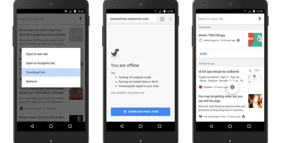 Hướng dẫn tải website offline trên Chrome Android mới nhất