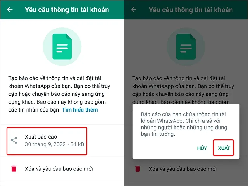 Hướng dẫn tải xuống thông tin của bạn trên WhatsApp một cách nhanh chóng