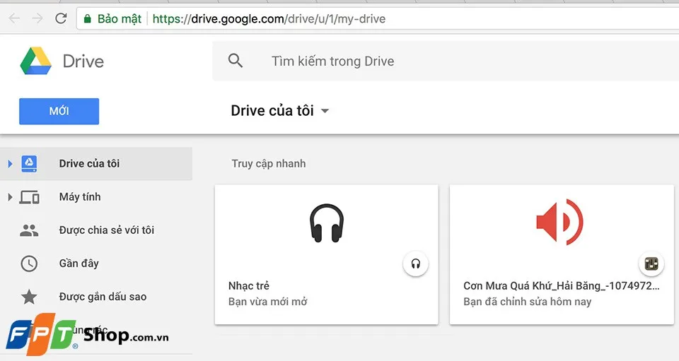 Hướng dẫn tạo danh sách phát nhạc cực đơn giản từ Google Drive