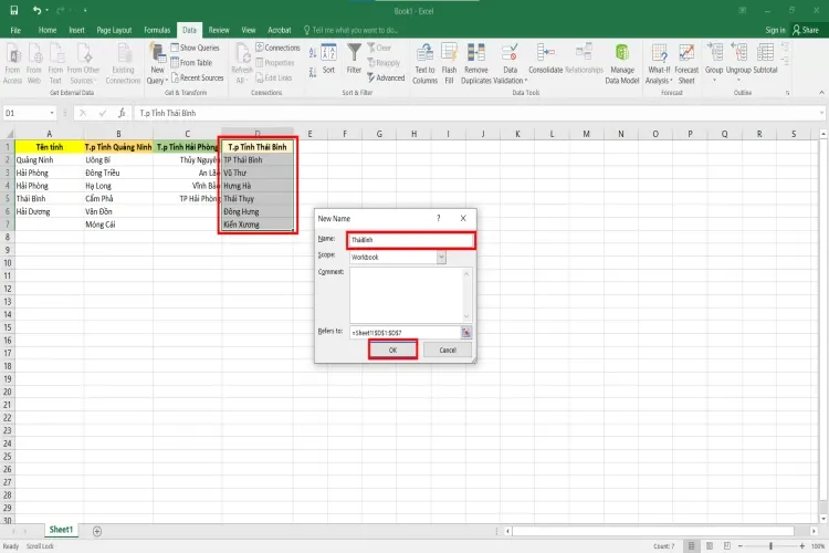 Hướng dẫn tạo lựa chọn trong Excel đơn giản và chi tiết nhất