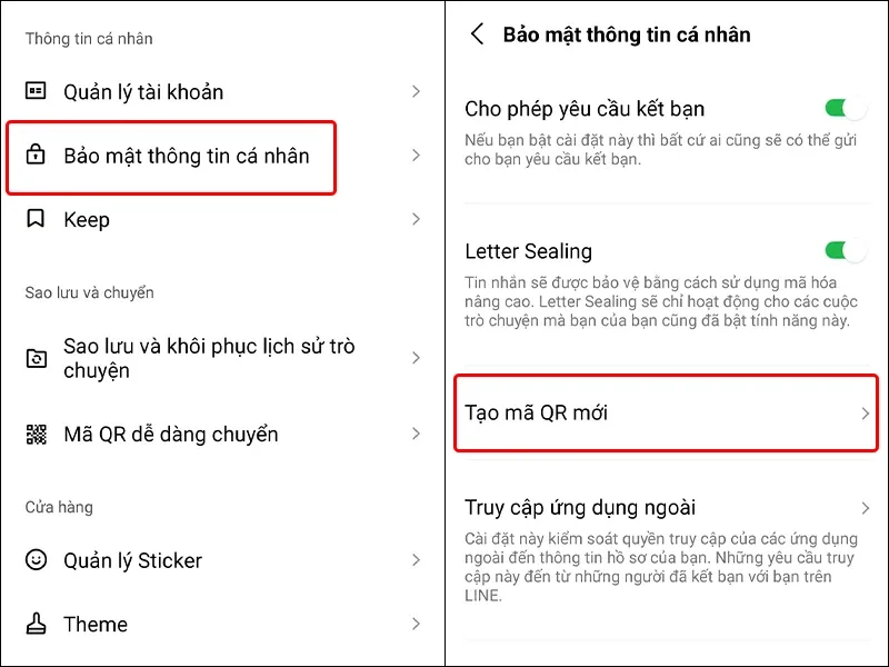 Hướng dẫn tạo mới và chia sẻ mã QR tài khoản LINE của bạn một cách nhanh chóng