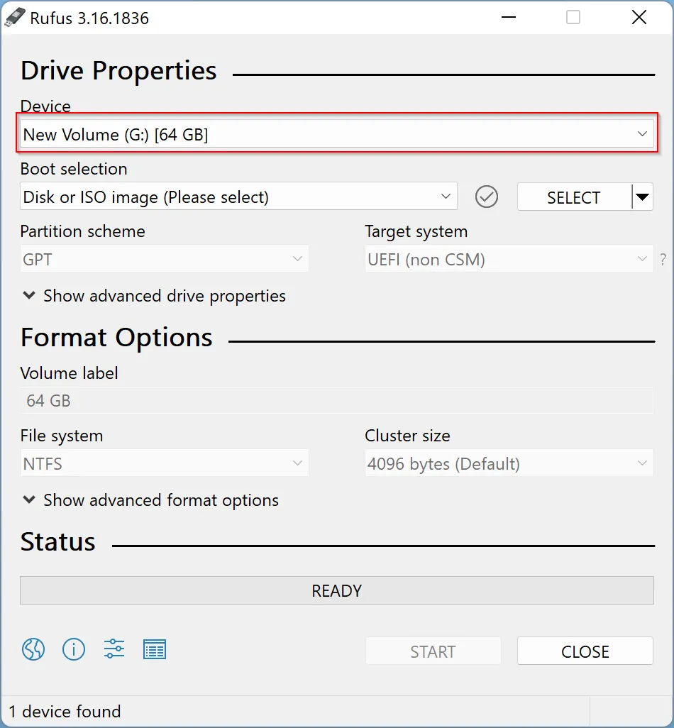 Hướng dẫn tạo USB chạy Windows 11 trực tiếp