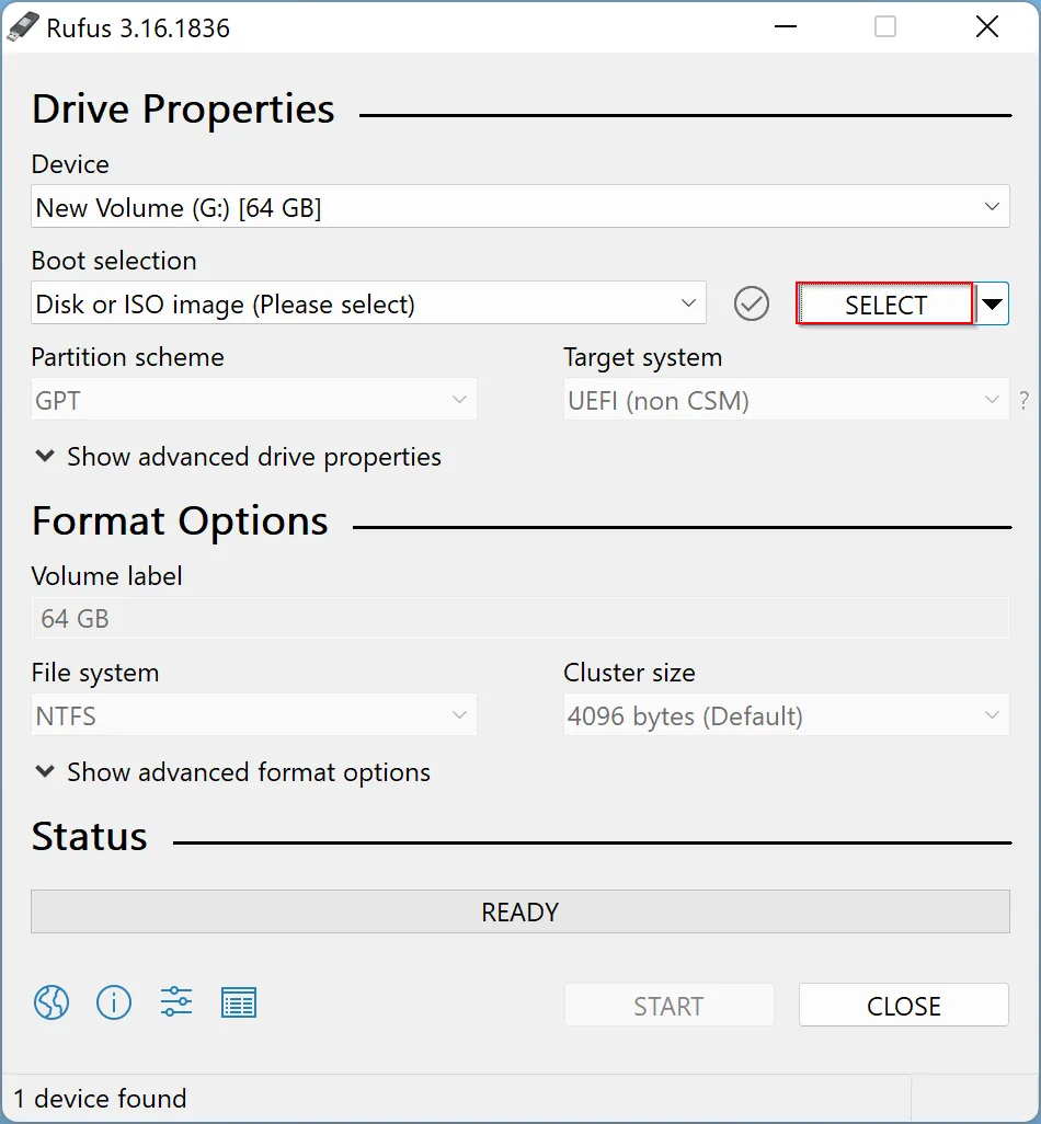 Hướng dẫn tạo USB chạy Windows 11 trực tiếp