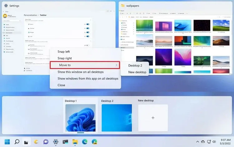 Hướng dẫn tạo và sử dụng Desktop ảo trên Windows 11