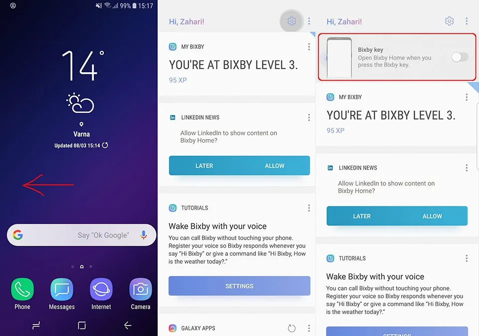 Hướng dẫn tắt Bixby trên Galaxy S9 / Galaxy S9+