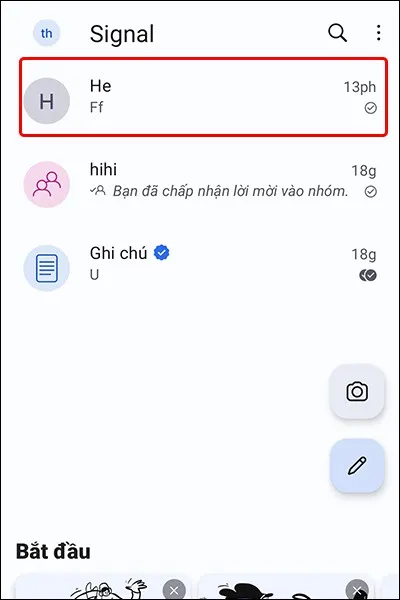 Hướng dẫn tắt thông báo cuộc trò chuyện trên ứng dụng Signal một cách dễ dàng