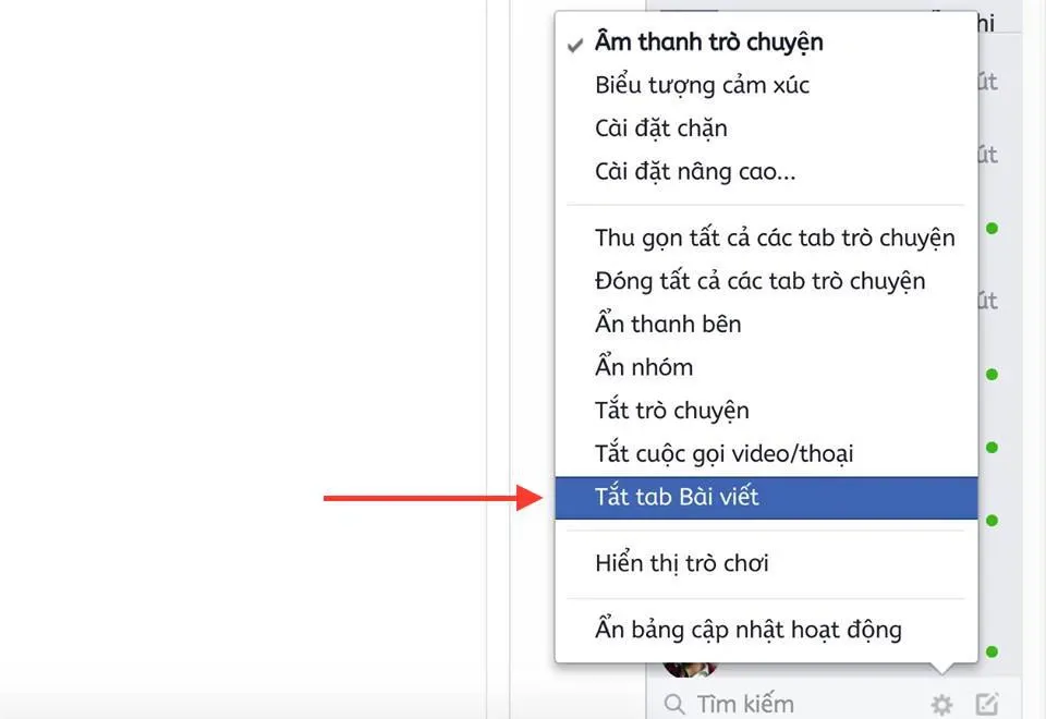 Hướng dẫn tắt tính năng Tab Post (thẻ bài viết) trên Facebook