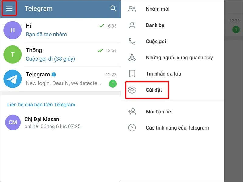Hướng dẫn tắt trạng thái online trên Telegram bằng điện thoại và máy tính