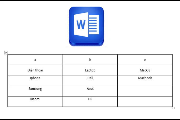 Hướng dẫn thao tác gộp ô và tách ô trong Word