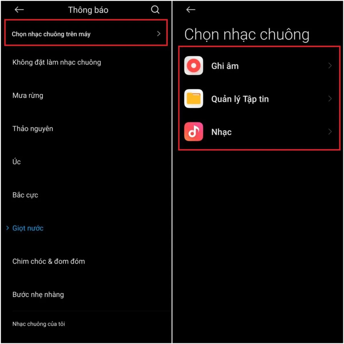 Hướng dẫn thay đổi âm thông báo trên điện thoại Android