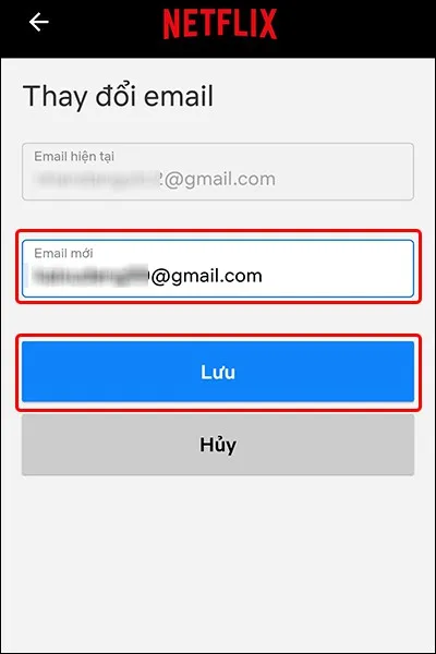 Hướng dẫn thay đổi email trên Netflix một cách đơn giản và nhanh chóng