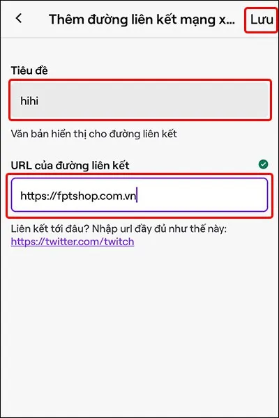 Hướng dẫn thêm đường liên kết mạng xã hội trên ứng dụng Twitch vô cùng nhanh chóng