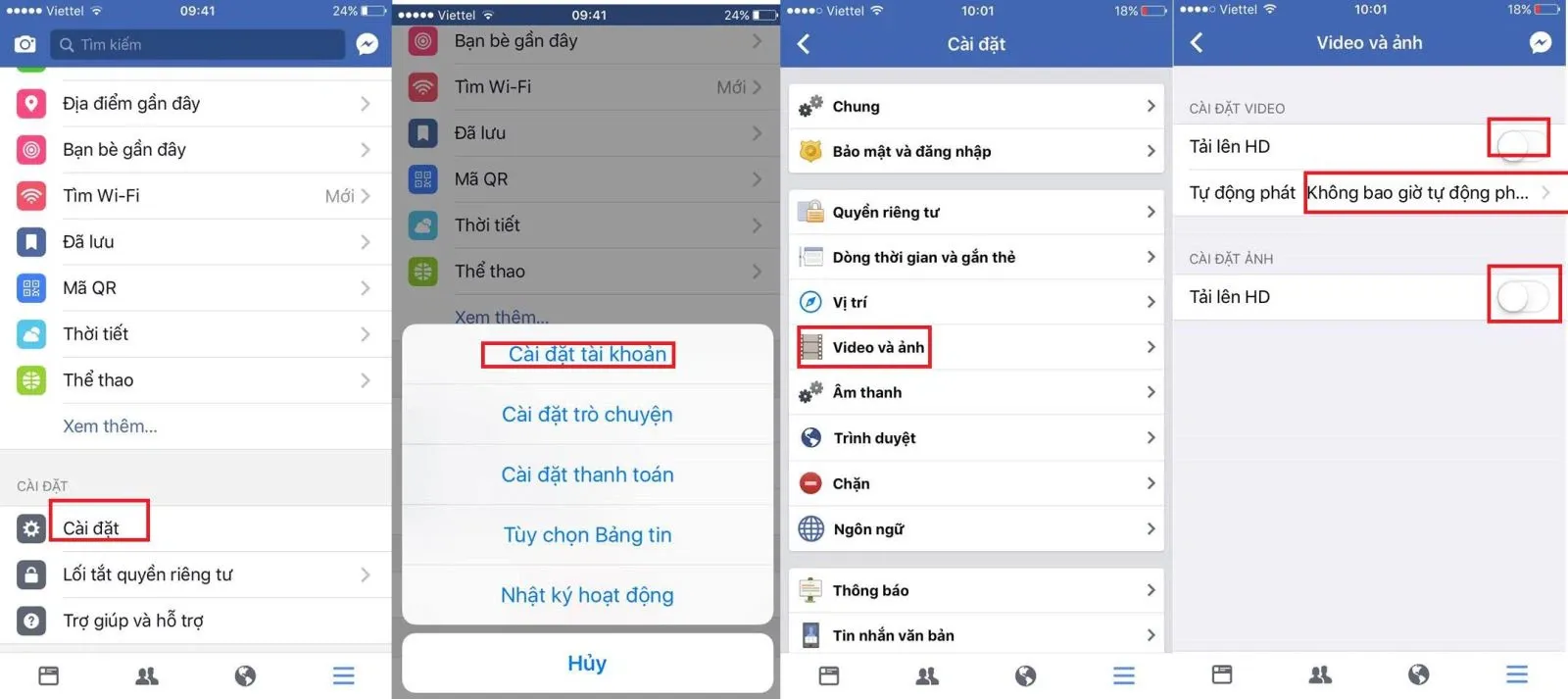 [Hướng dẫn] Thiết lập tiết kiệm dung lượng dữ liệu khi lướt Facebook, Instagram, Snapchat