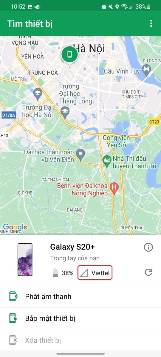 Hướng dẫn tìm điện thoại Android bị mất với Google Find My Device