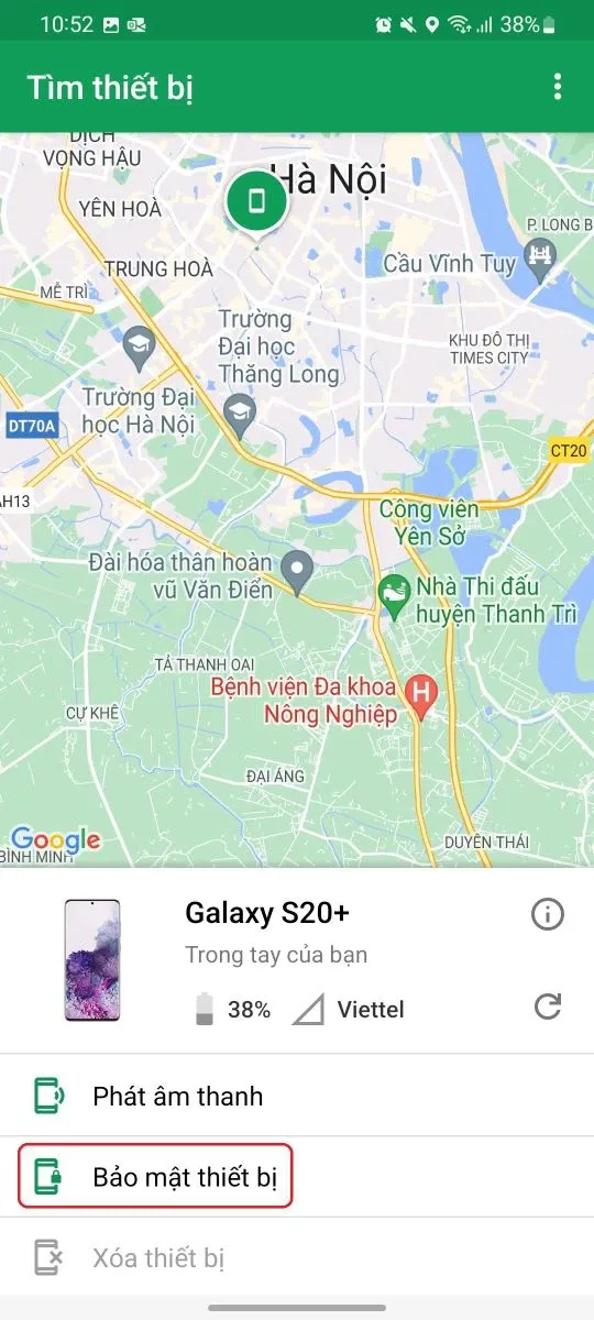 Hướng dẫn tìm điện thoại Android bị mất với Google Find My Device