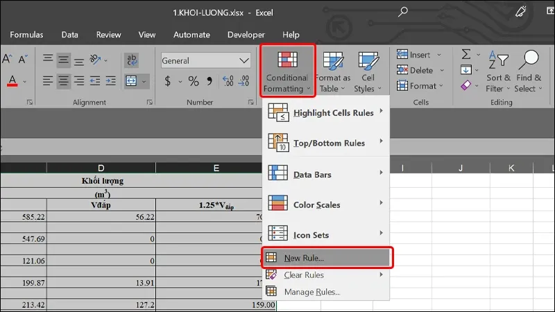 Hướng dẫn tô màu dòng xen kẽ trong Excel vô cùng đơn giản