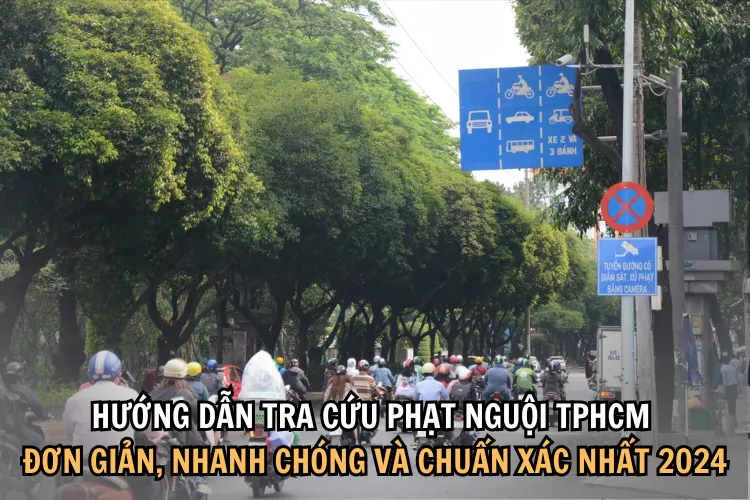 Hướng dẫn tra cứu phạt nguội TP.HCM đơn giản, nhanh chóng và chuẩn xác nhất 2024