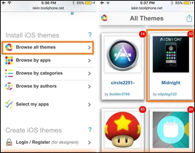 Hướng dẫn trang trí màn hình iPhone với nhiều theme iPhone độc lạ một cách dễ dàng