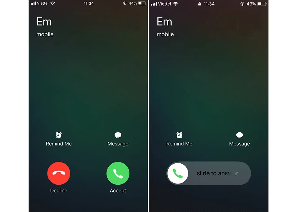 Hướng dẫn từ chối cuộc gọi khi đang khóa màn hình trên iPhone