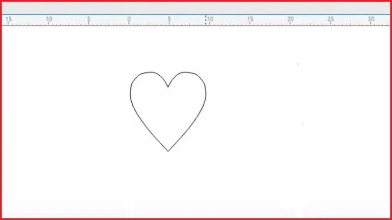 Hướng dẫn vẽ hình trái tim trong Corel chi tiết, dễ hiểu nhất