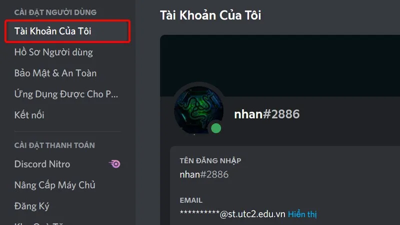 Hướng dẫn vô hiệu hóa tài khoản Discord trên điện thoại, máy tính cực dễ