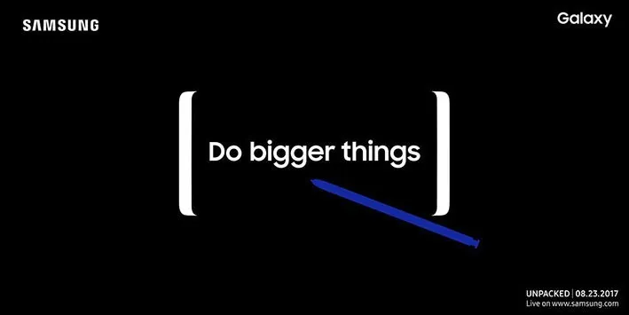 Hướng dẫn xem sự kiện ra mắt Samsung Galaxy Note 8