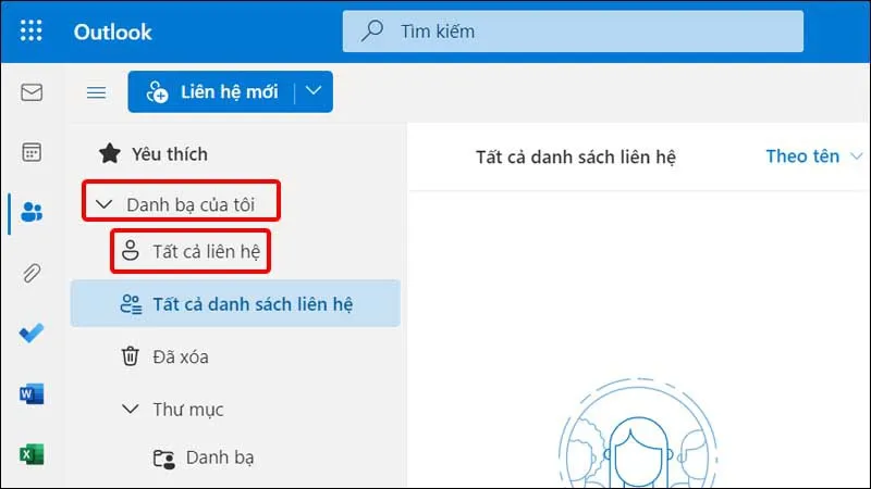 Hướng dẫn xóa liên hệ trong danh bạ Outlook một cách đơn giản