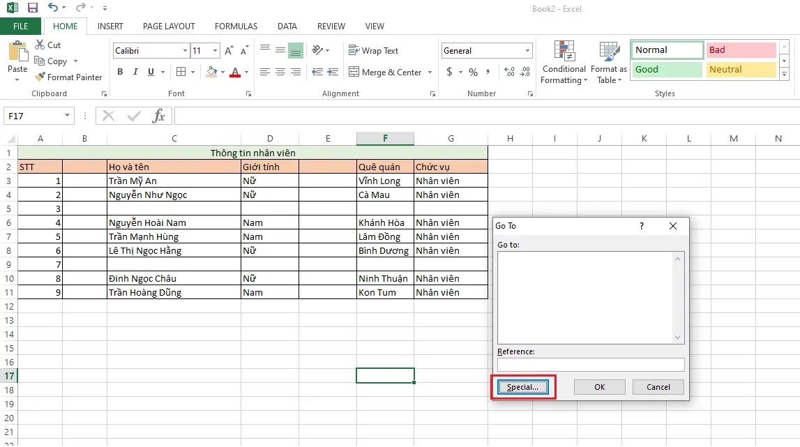 Hướng dẫn xóa ô trong Excel đơn giản, nhanh chóng