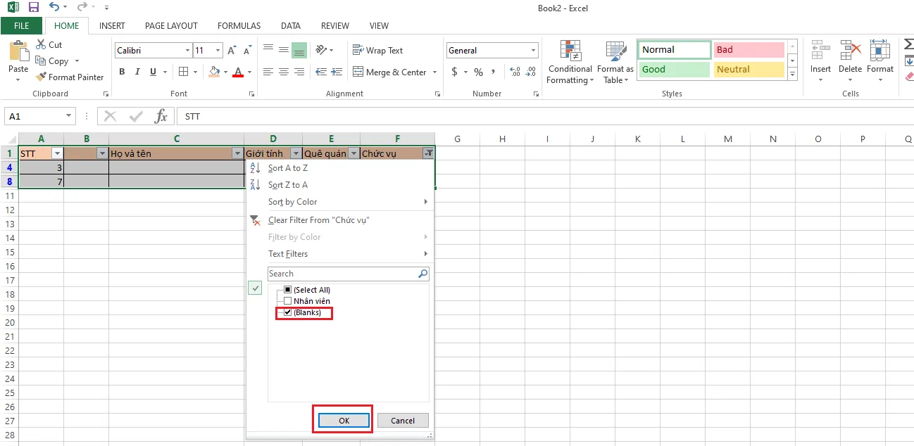 Hướng dẫn xóa ô trong Excel đơn giản, nhanh chóng