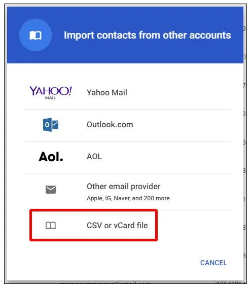 Hướng dẫn xuất danh bạ từ iCloud sang Gmail