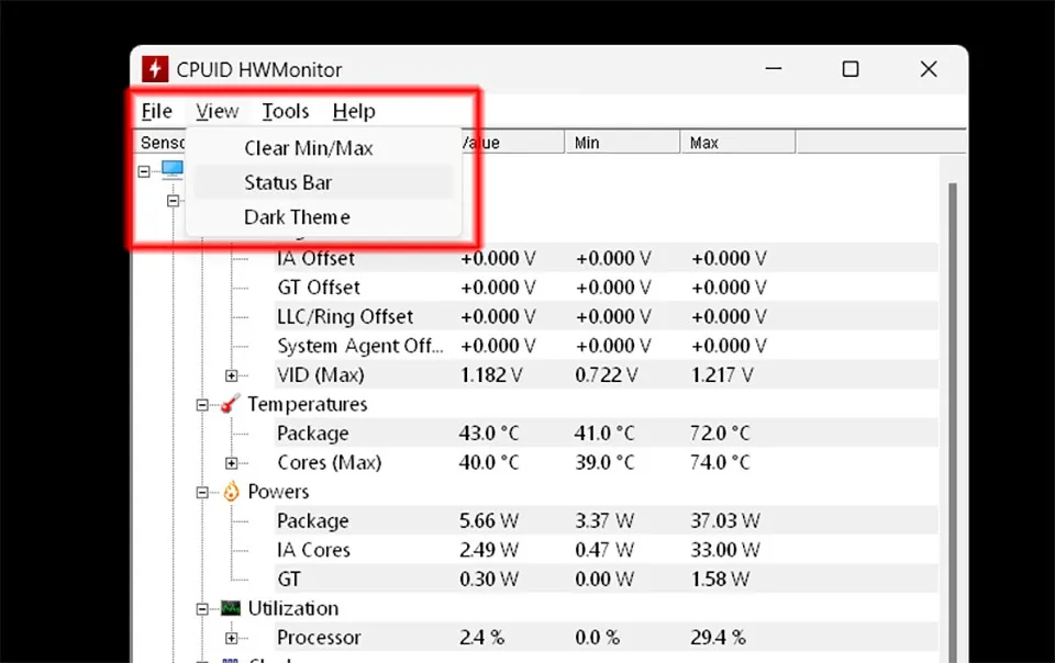 HWMonitor là gì? Hướng dẫn cách tải và sử dụng phần mềm HWMonitor để theo dõi máy tính