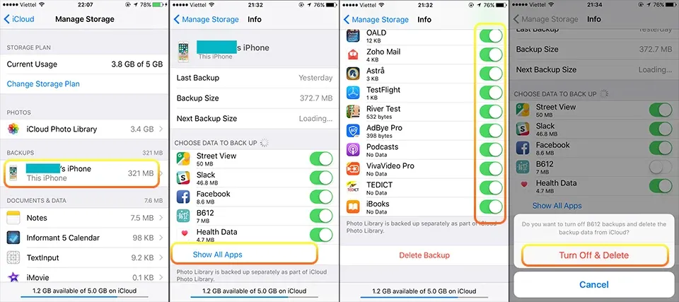 iCloud thông báo đầy bộ nhớ, hãy làm theo 3 bước dưới đây để giải quyết triệt để vấn đề!