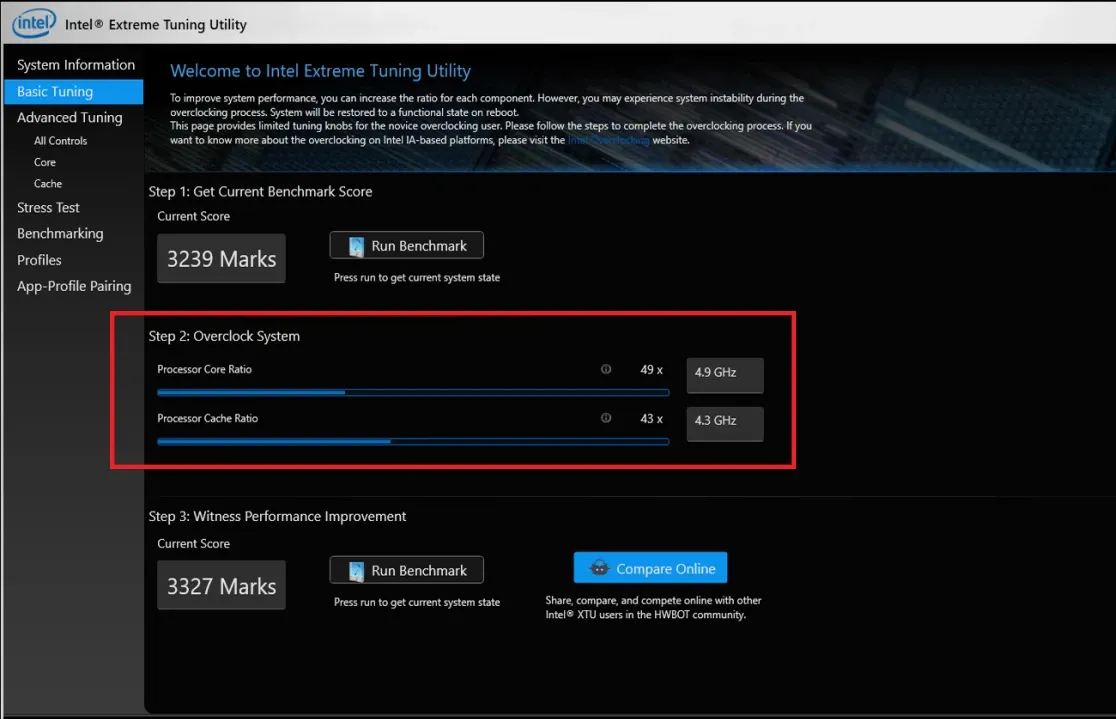 Intel Extreme Tuning Utility là gì? Hướng dẫn chi tiết dùng Intel XTU để ép xung