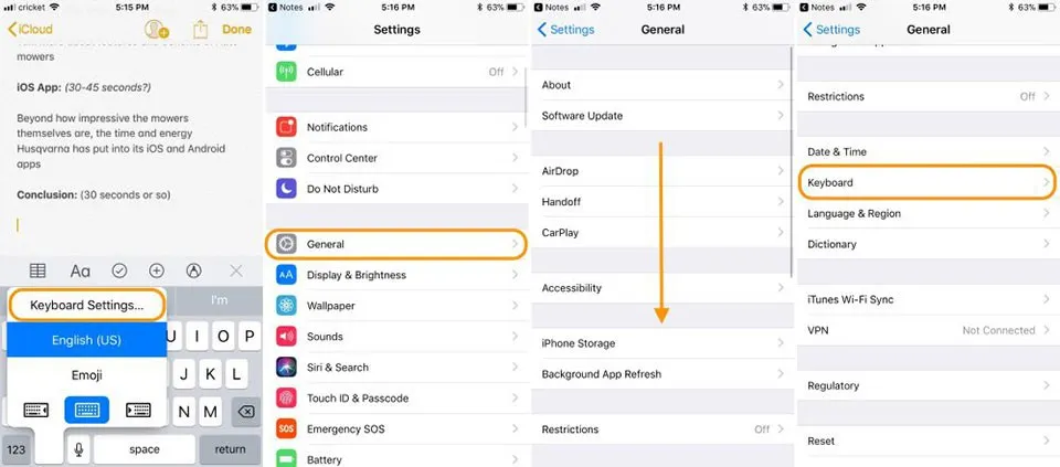 iOS 11: Thủ thuật kích hoạt bàn phím thuận tay cho iPhone