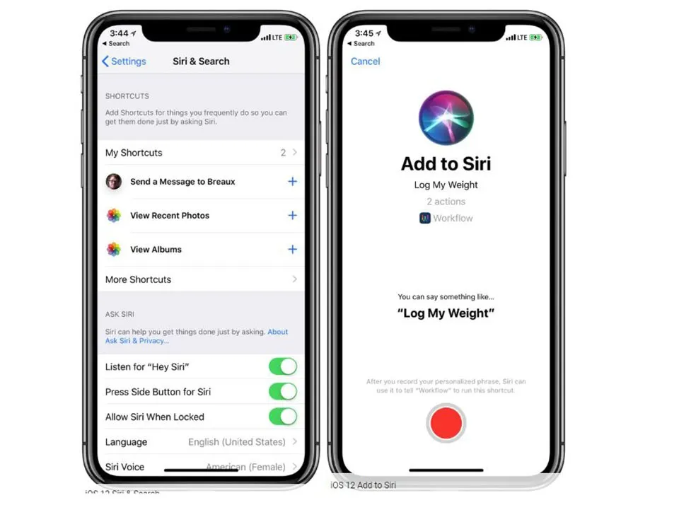 iOS 12: Cách tạo lối tắt và tùy chỉnh cho Siri