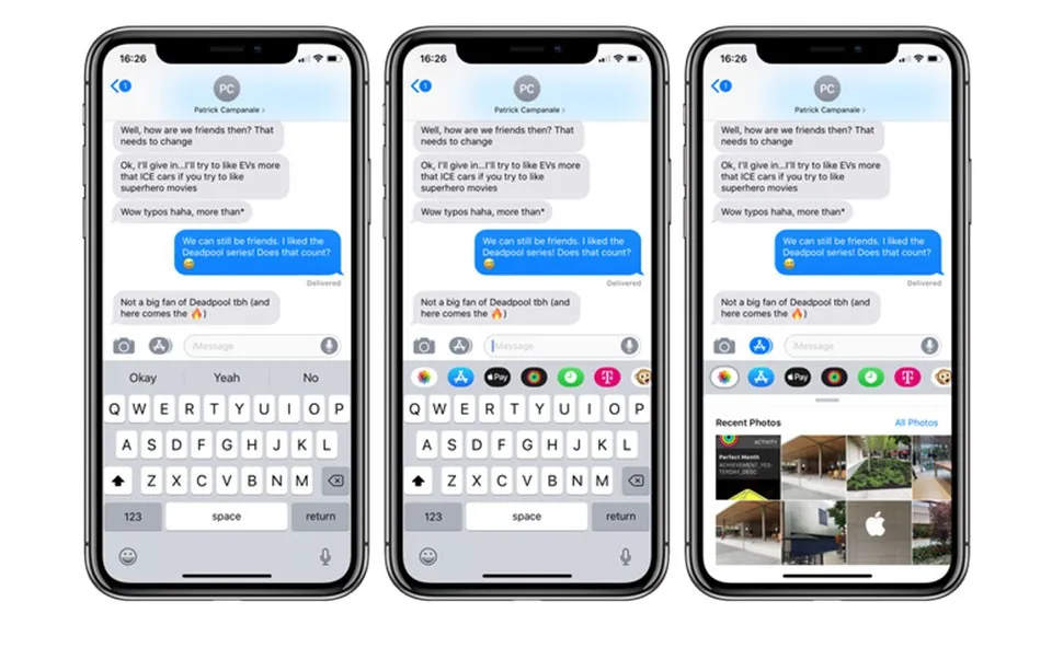 iOS 12: Cách truy cập ảnh trong ứng dụng Tin nhắn