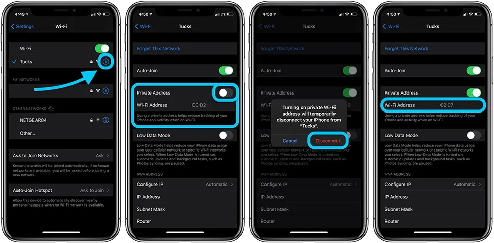 iOS 14: Cách sử dụng địa chỉ MAC Wi-Fi riêng tư trên iPhone và iPad