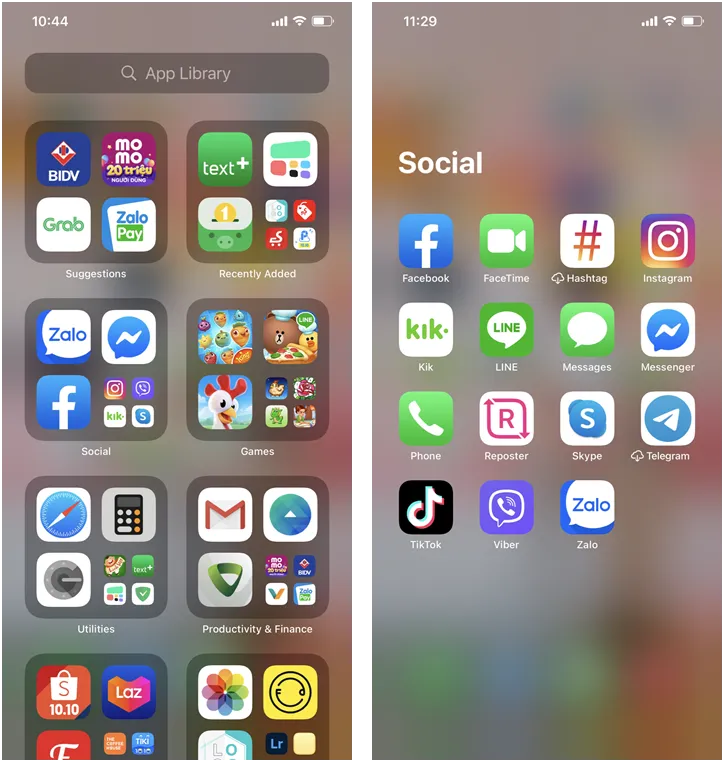 iOS 14: Làm chủ màn hình App Library và Home Screen