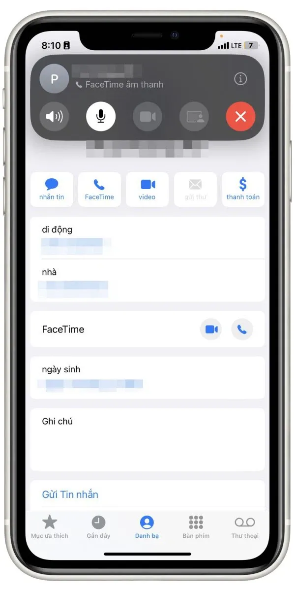 iPhone cũng có tính năng chống ồn cuộc gọi di động và FaceTime và đây là cách bật