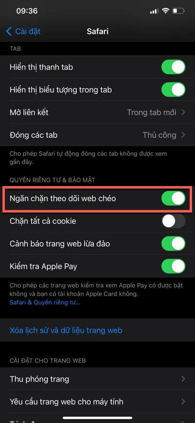 iPhone/iPad: 6 mẹo tăng bảo mật cho trình duyệt Safari