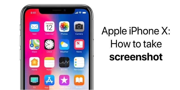 [iPhone X] Mất phím Home, làm cách nào để chụp màn hình???