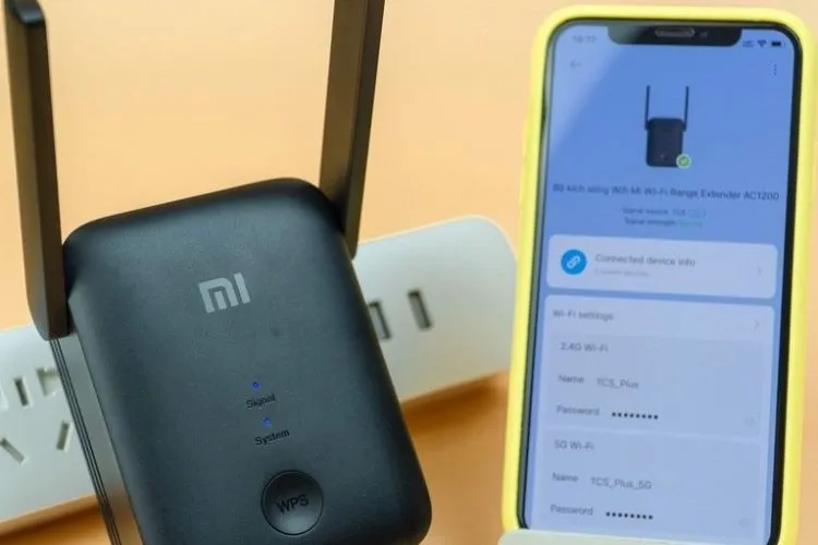 Kết nối, sử dụng thiết bị kích sóng Xiaomi Mi WiFi Extender AC1200