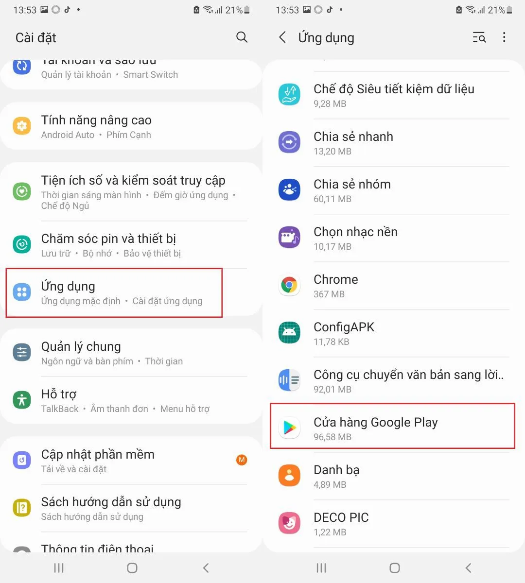 Khắc phục lỗi yêu cầu xác thực tài khoản Google trên CH Play hiệu quả, dễ thực hiện