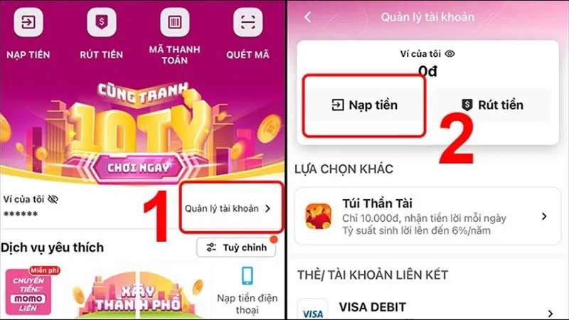 Khắc phục phương thức thanh toán MoMo bị từ chối AppStore