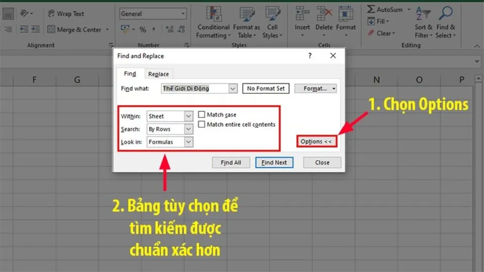 Khám phá chi tiết 4 cách tìm kiếm trong Excel thông dụng từ cơ bản đến nâng cao