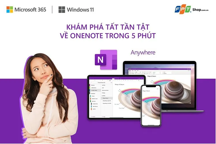 Khám phá tất tần tật về OneNote trong 5 phút