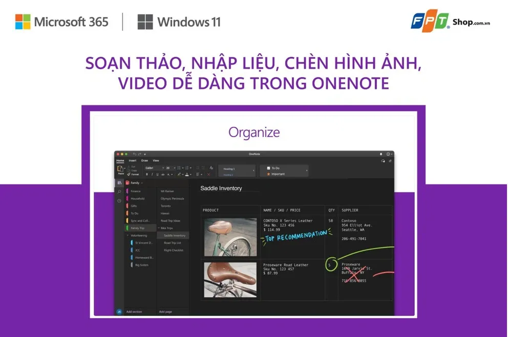 Khám phá tất tần tật về OneNote trong 5 phút