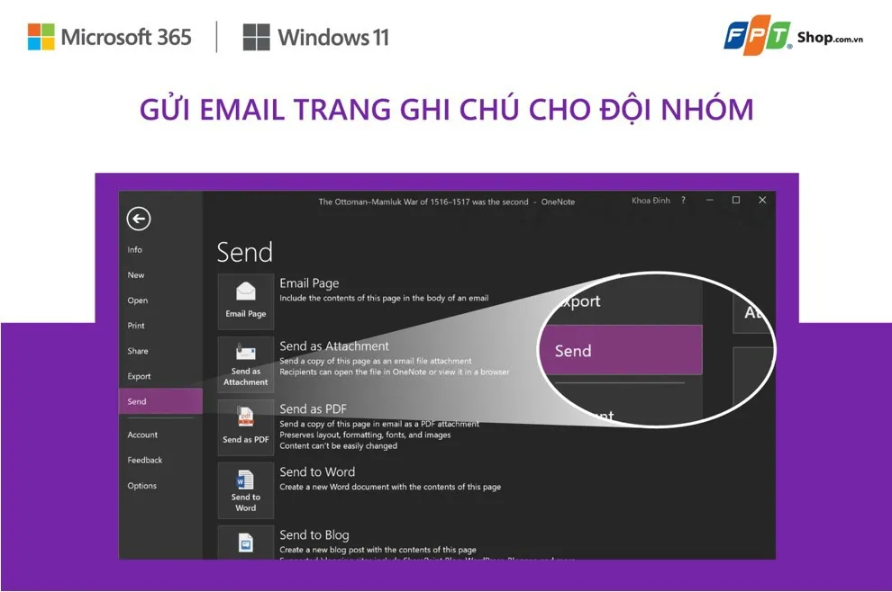 Khám phá tất tần tật về OneNote trong 5 phút