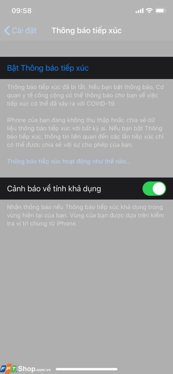 Khám phá tính năng Thông Báo Tiếp Xúc COVID-19 mới trên iOS 13.7