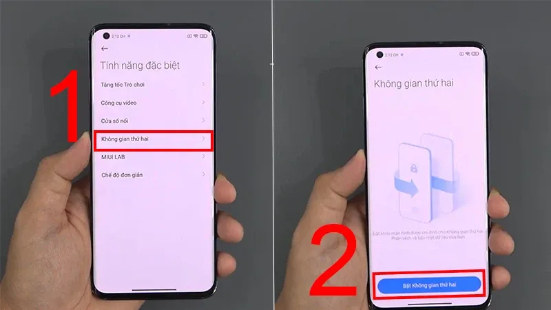 Không gian thứ 2 Xiaomi là gì? Làm thế nào để tạo, mở và xóa không gian thứ 2 trên thiết bị Xiaomi